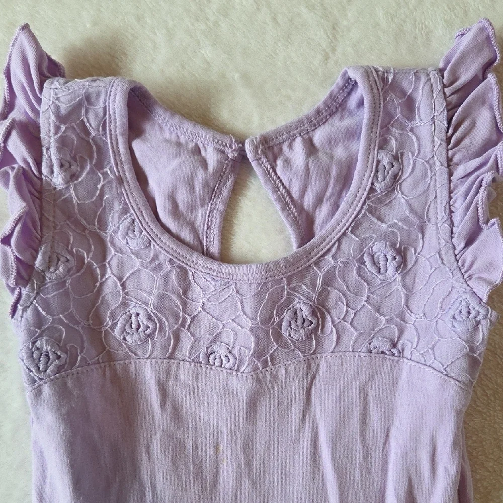 Lavender Ruffled Kids Costume Dress